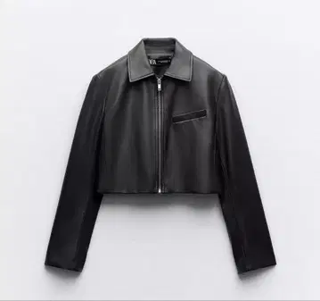 새상품급 ZARA 페이크 가죽 자켓 7호~9호