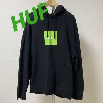HUF 블랙 후디