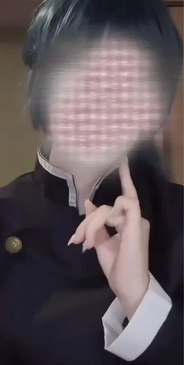 주술회전 젠인 마키 코스프레 가발