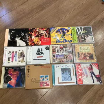 프린세스 프린세스 앨범 CD 12장 세트  오쿠이 카오루 나카야마 카나코