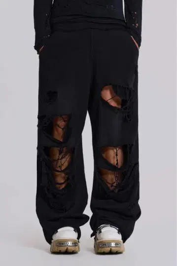 JADED LONDON Monster 데미지 스웨트 팬츠