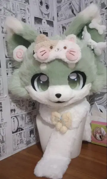인형옷 헤드 고양이 전신 케모노 마스크 코스프레 코스튬 kigurumi