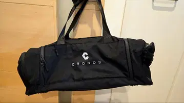CRONOS 블랙 보스턴 백