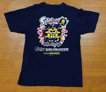 스플래툰 니코니코 초회의 2016 T셔츠 L사이즈 가치본마츠리