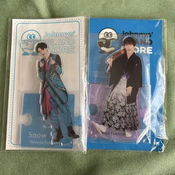 Snow Man 후카사와 타츠야 아크릴 스탠드 2개 세트