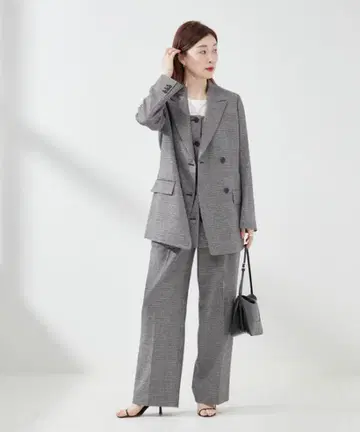 저널 스탠다드 레사쥬 슬랙스 팬츠 체크