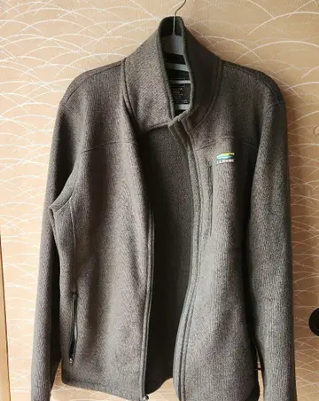 L.L.Bean 그린 그레이 플리스 자켓 M