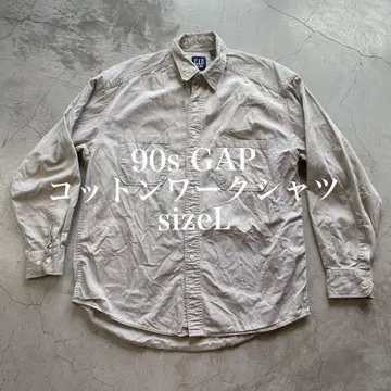 90s GAP 코튼 워크 셔츠 sizeL