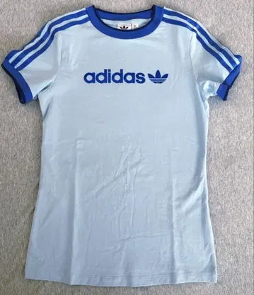 adidas 반팔 T셔츠 스카이블루 M
