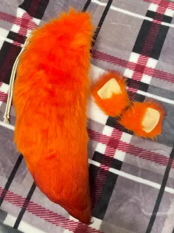 주토피아 닉 여우 귀 꼬리