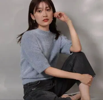 아푸와이저 리셰 키라키라 5분 소매 풀오버