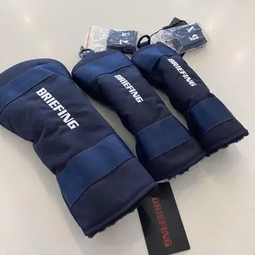 새상품 BRIEFING 정품 DRIVER COVER STD 3종 세트
