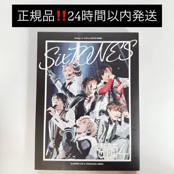 정품 SixTONES 스가오4 DVD 간이 청소 완료