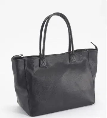 소가죽 토트백 이탈리아제 블랙 가죽