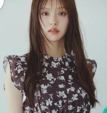 NATURALBEAUTYBASIC 블러 플라워 프린트 원피스