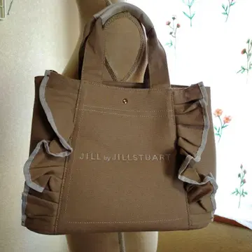 JILL by JILL STUART 프릴 토트백 라지 모카