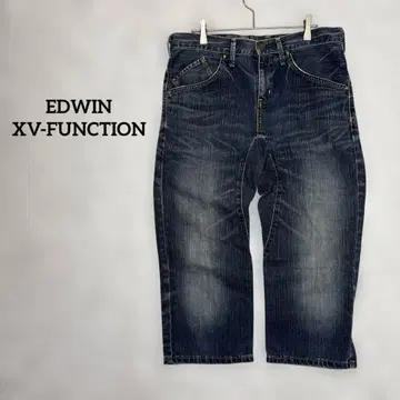 에드윈/EDWIN XV-FUNCTION SIZE 30 크롭 기장