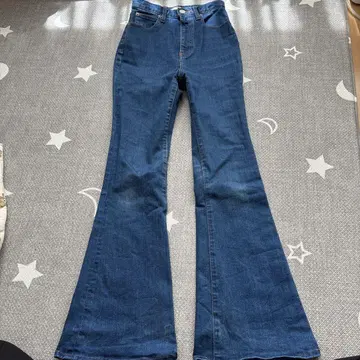 moussy 플레어 데님 24inch