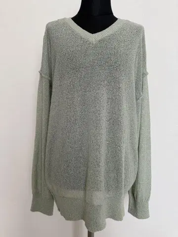 AZUL BY MOUSSY 긴팔 V넥 니트 스웨터