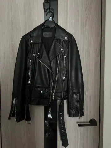 ALLSAINTS 블랙 라이더 자켓