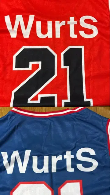 Wurts 21 농구 유니폼 세트 판매 (XL.L)