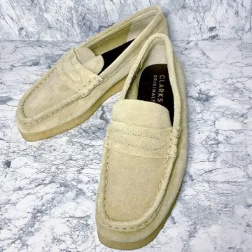 컨디션 최상 [ CLARKS ] 클락스 왈라비 스웨이드 메이플 23cm