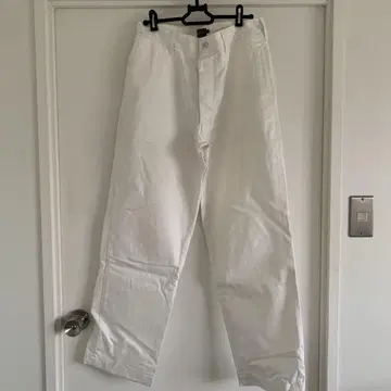 GOLD 골드 WIDE CHINO PANTS 화이트 M