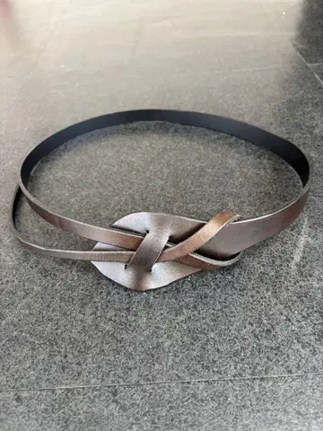 (주말 한정 SALE) fennica 가죽 벨트 브라운 남성용