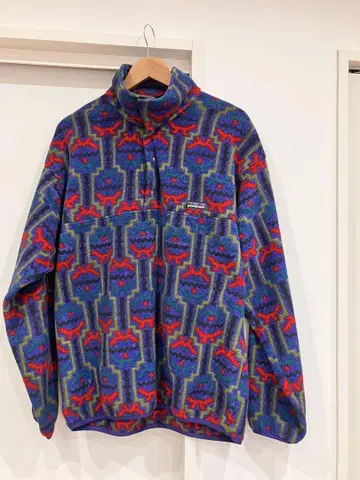 patagonia 90s 스냅T 신틸라 테웰체 패턴 눈 없음 택