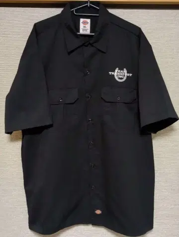 Dickies 자수 반팔 셔츠 XL 사이즈