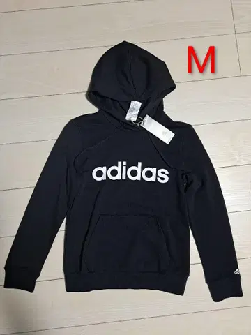 [ 새상품 ] adidas 긴팔 후드티 상의 여성용 블랙 M