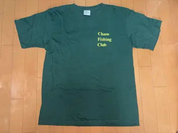Chaos Fishing Club T셔츠 L 그린 컬러