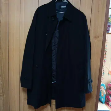 REGAL 블랙 스텐카라 코트