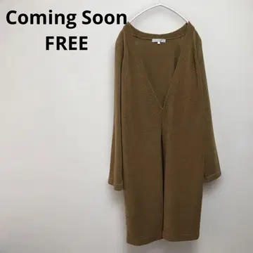 [ Coming Soon ] 커밍순 브라운 V넥 가디건 F