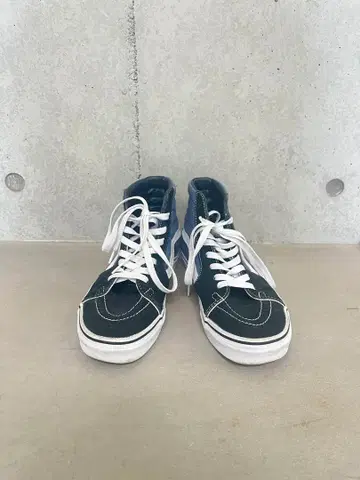 Vans 하이컷 스니커즈 스케하이 네이비
