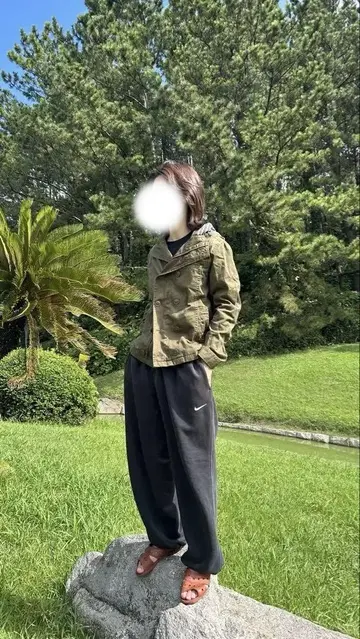 자켓 그린 마운틴 후드티 M 스트라이프 후드 구제 의류 빈티지