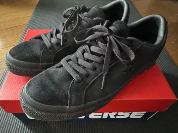 CONVERSE 블랙 스웨이드 스니커즈 GORE-TEX