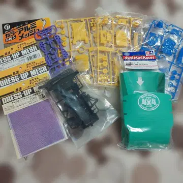[TAMIYA] 미니 사륜구동 카본 강화 슈퍼 FM 섀시 기타 세트 상품