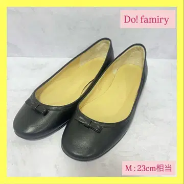 미사용급 DO!FAMILY 플랫슈즈 블랙 M