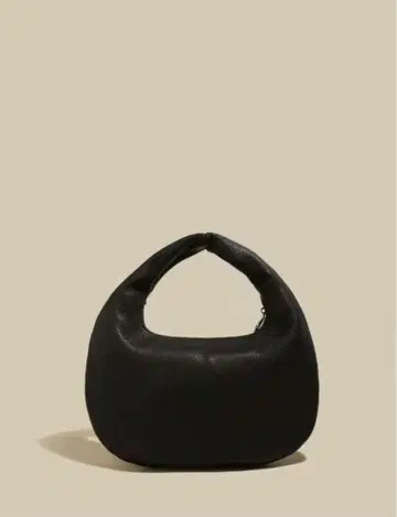 Aeta 가죽 핸드백 블랙