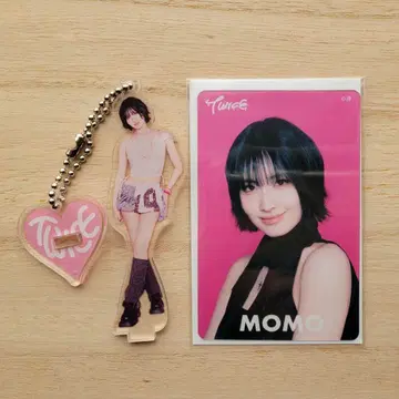 TWICE MOMO 아크릴 키링 트레이딩 카드