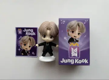 BTS Jung Kook TinyTan 맥도날드 피규어