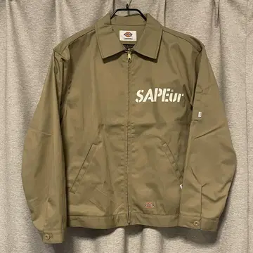 SAPEur Dickies 콜라보 워크 자켓 L