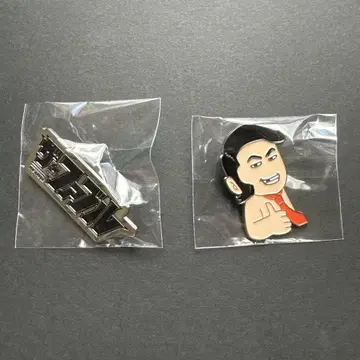 [ 미개봉 ] 더 퍼블 핀즈 컬렉션 쟈칼 토미오카 로고