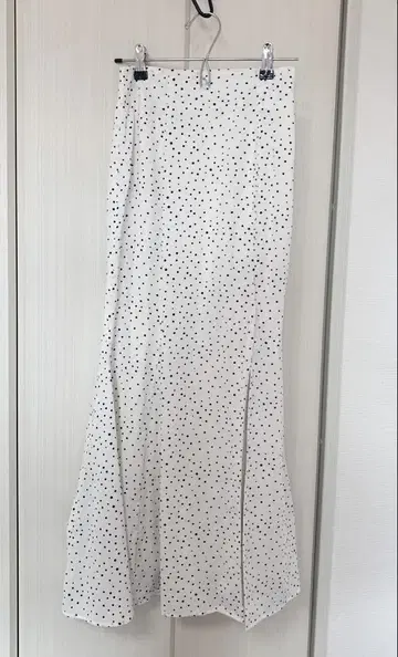 SENEE 슬릿 머메이드 스커트 White S