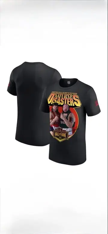 WWE 프로레슬링 T셔츠 존 테나 HOF 내추럴 디재스터즈