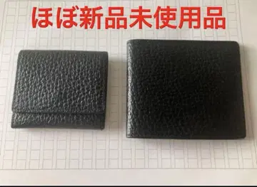 기간 한정 세트 긴자 타니자와 이단 접이식 지갑 동전 지갑