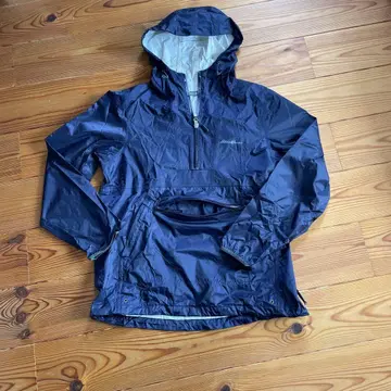 Eddie Bauer 후드 부착 나일론 자켓 S 네이비