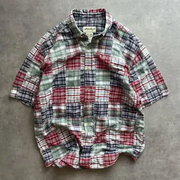 Eddie Bauer 에디 바우어 패치워크 셔츠