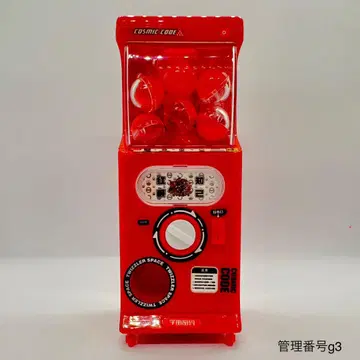 미니 가챠가챠 머신 레드 미니어처 가챠폰 자동 판매기